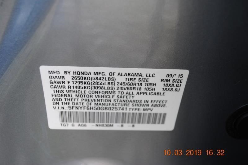 Transfer Case Automatic Transmission 6 Speed Fits 16-18 PILOT 687563