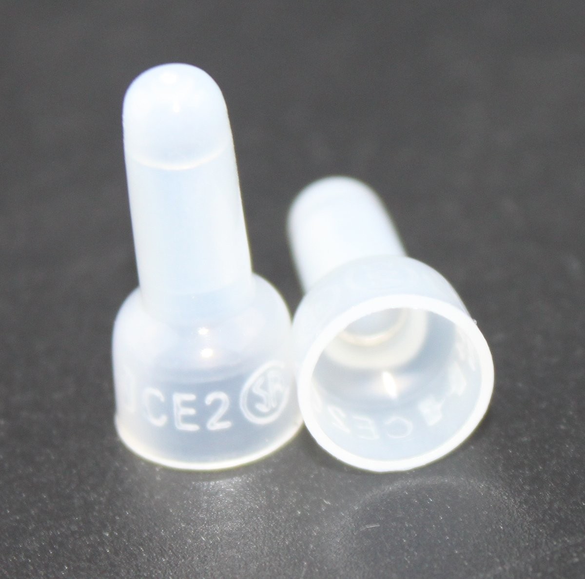1000pcs CE2 Closed End Wire Crimp Connectors Cap Terminals Protective