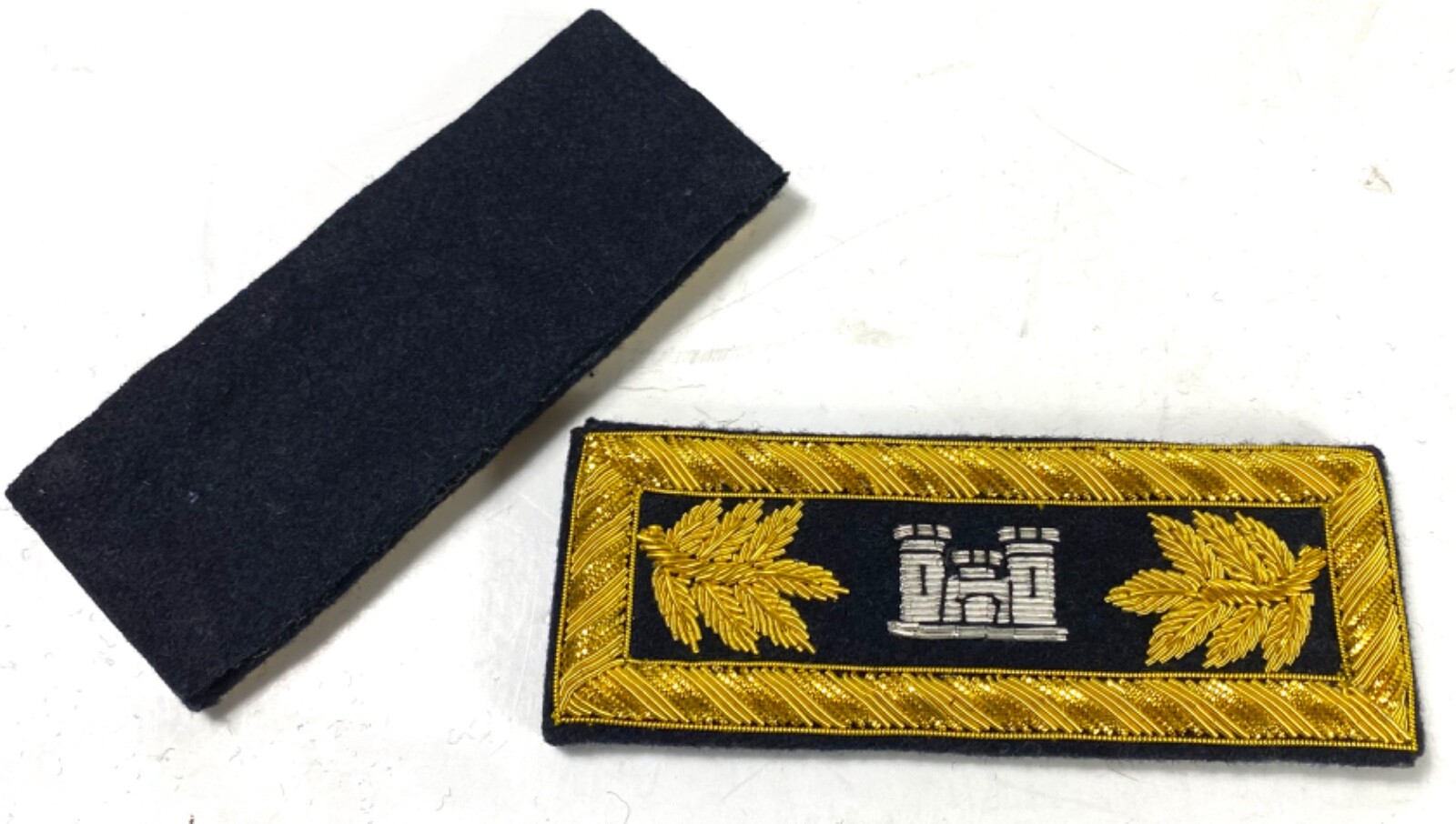CIVIL WAR US UNION ARMY ENGINEER STAFF MAJOR TUNIC SHOULDER BOARDS