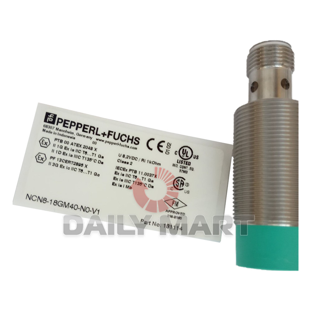 New In Box PEPPERL+FUCHS NCN8-18GM40-NO-V1 Inductive Sensor
