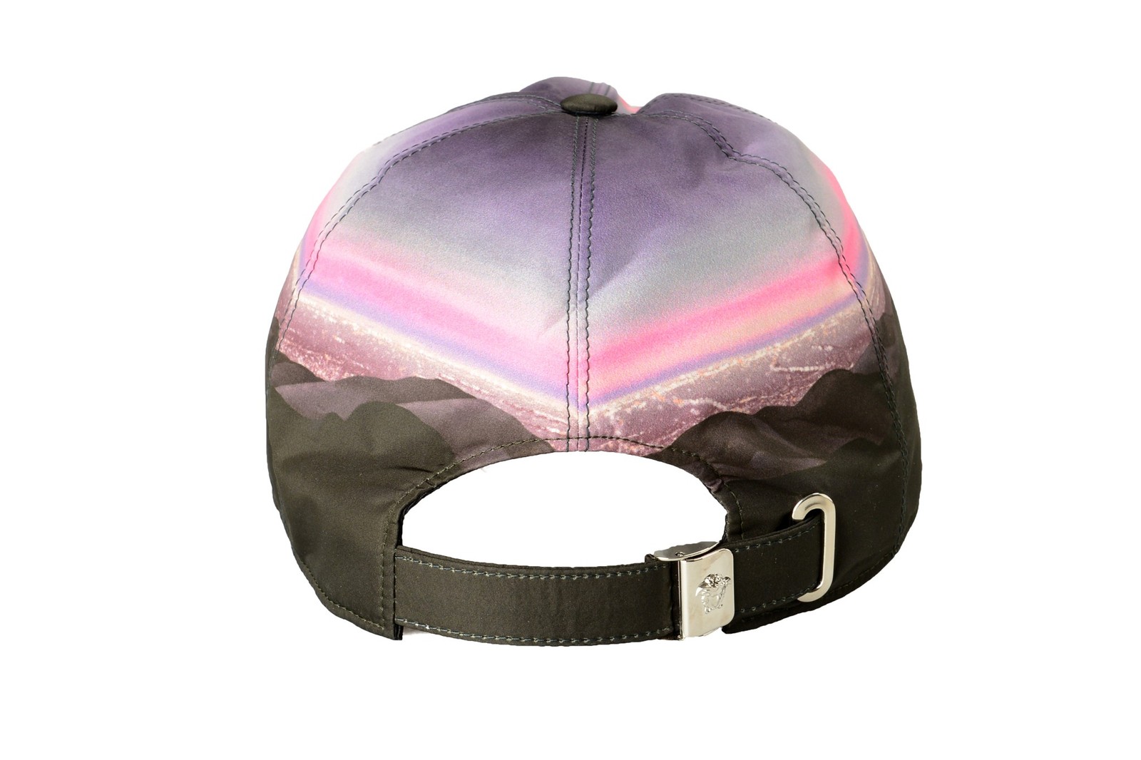Versace Multi-Color Logo Print Baseball Cap Hat size 57