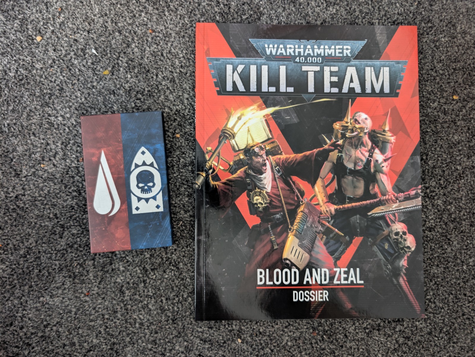 Warhammer 40k - Kill Team - Blood & Zeal Dossier & Cards