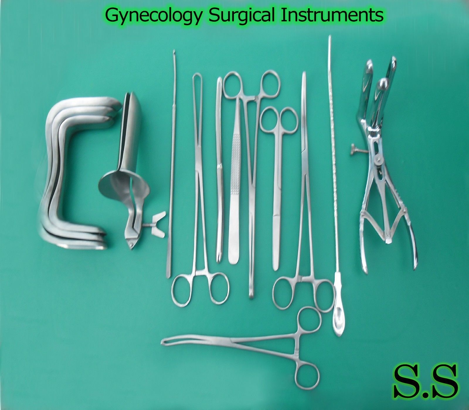 Gynecology Surgical Instruments Sims+Collin Medium+Mathieu Speculum Instruments