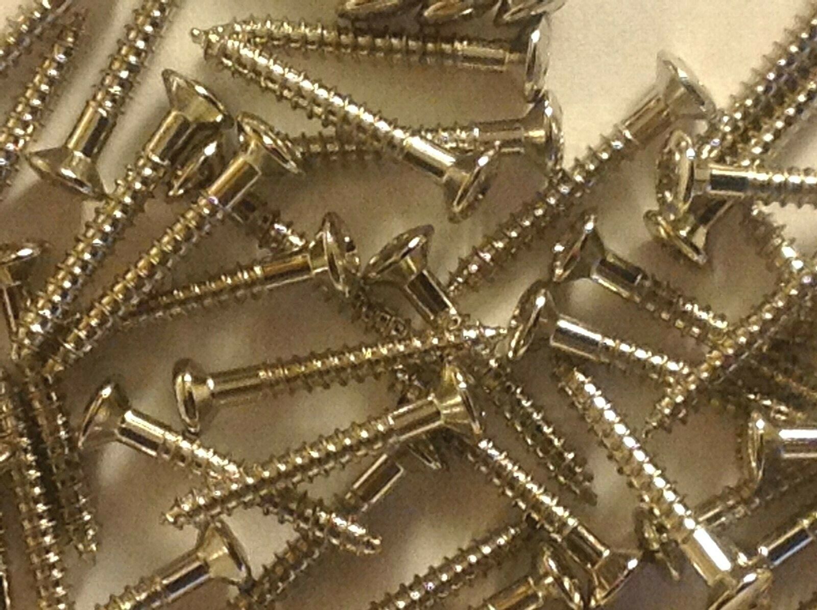 12 pack 2mm x 18mm Chrome Oval Head Humbucker Guitar Pickup Ring Mounting Screws