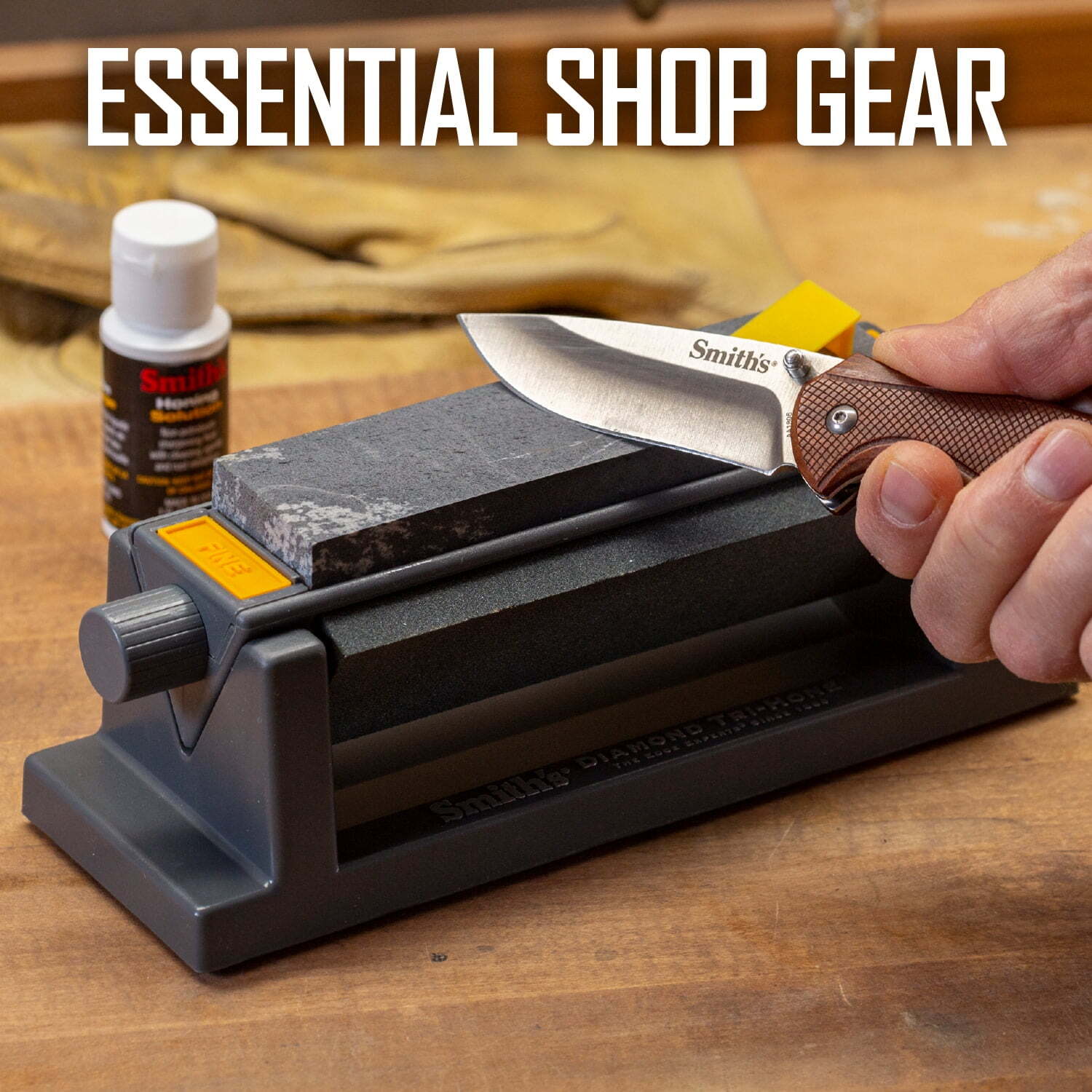 Smith’s TRI6 Tri-Hone Stone Sharpening System