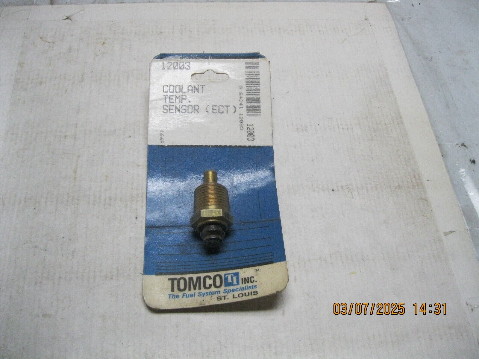 Engine Coolant Temperature Sensor Tomco 12003
