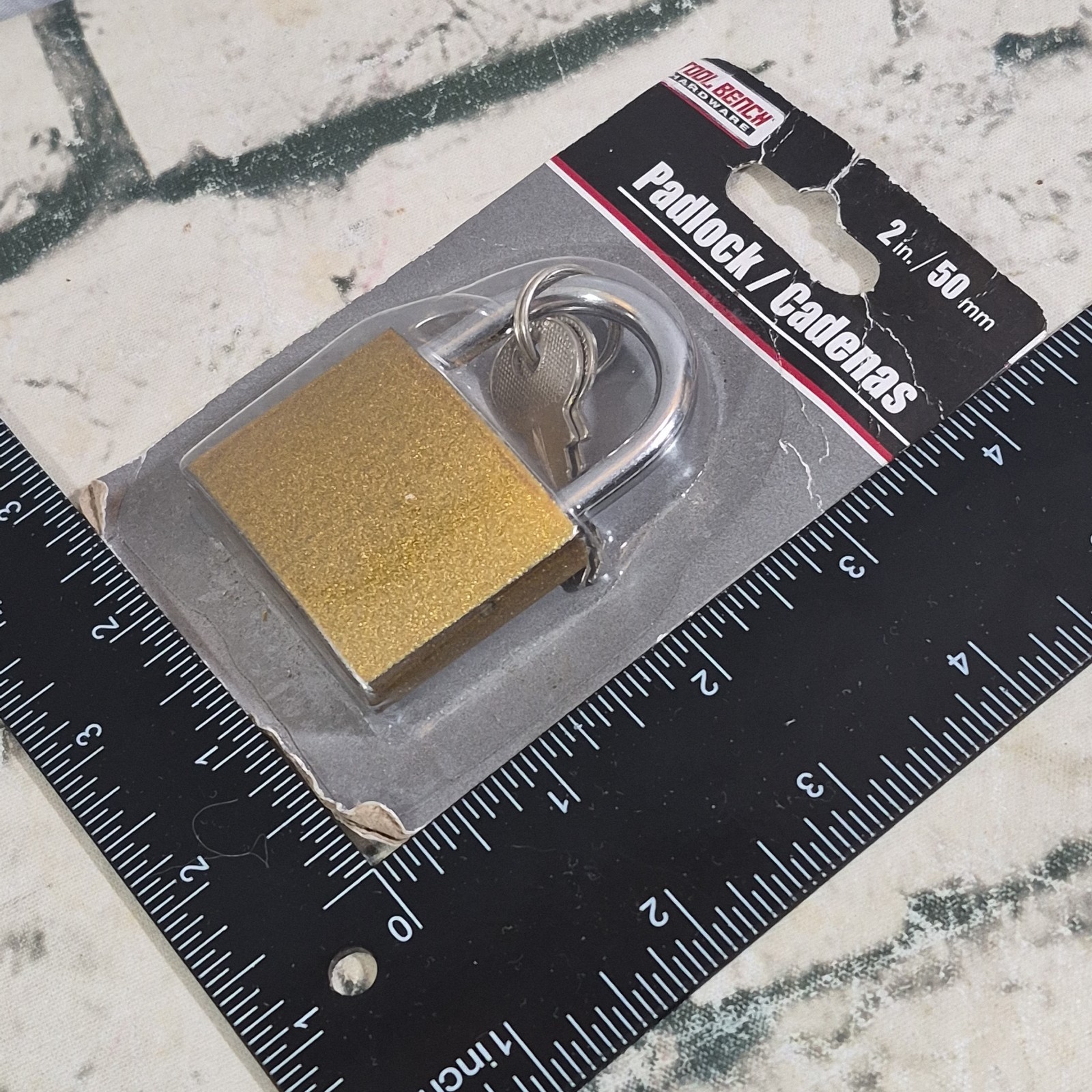 Tool Bench Hardware Padlock/Cadenas:2in/50mm New