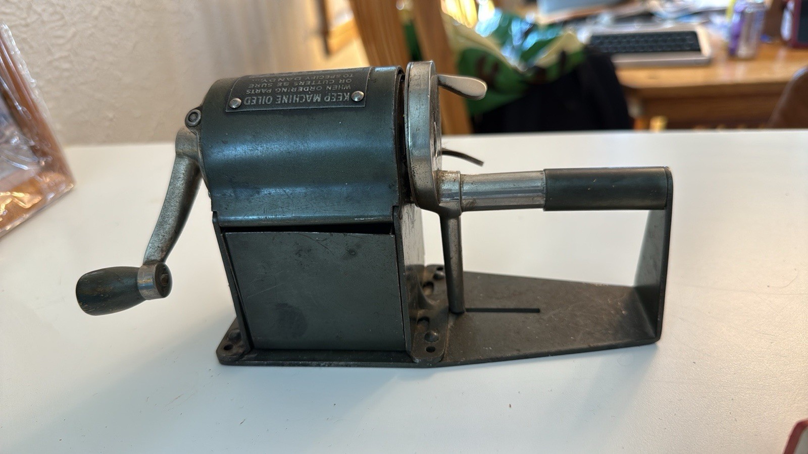 Antique Dandy Automatic Feed Pencil Sharpener