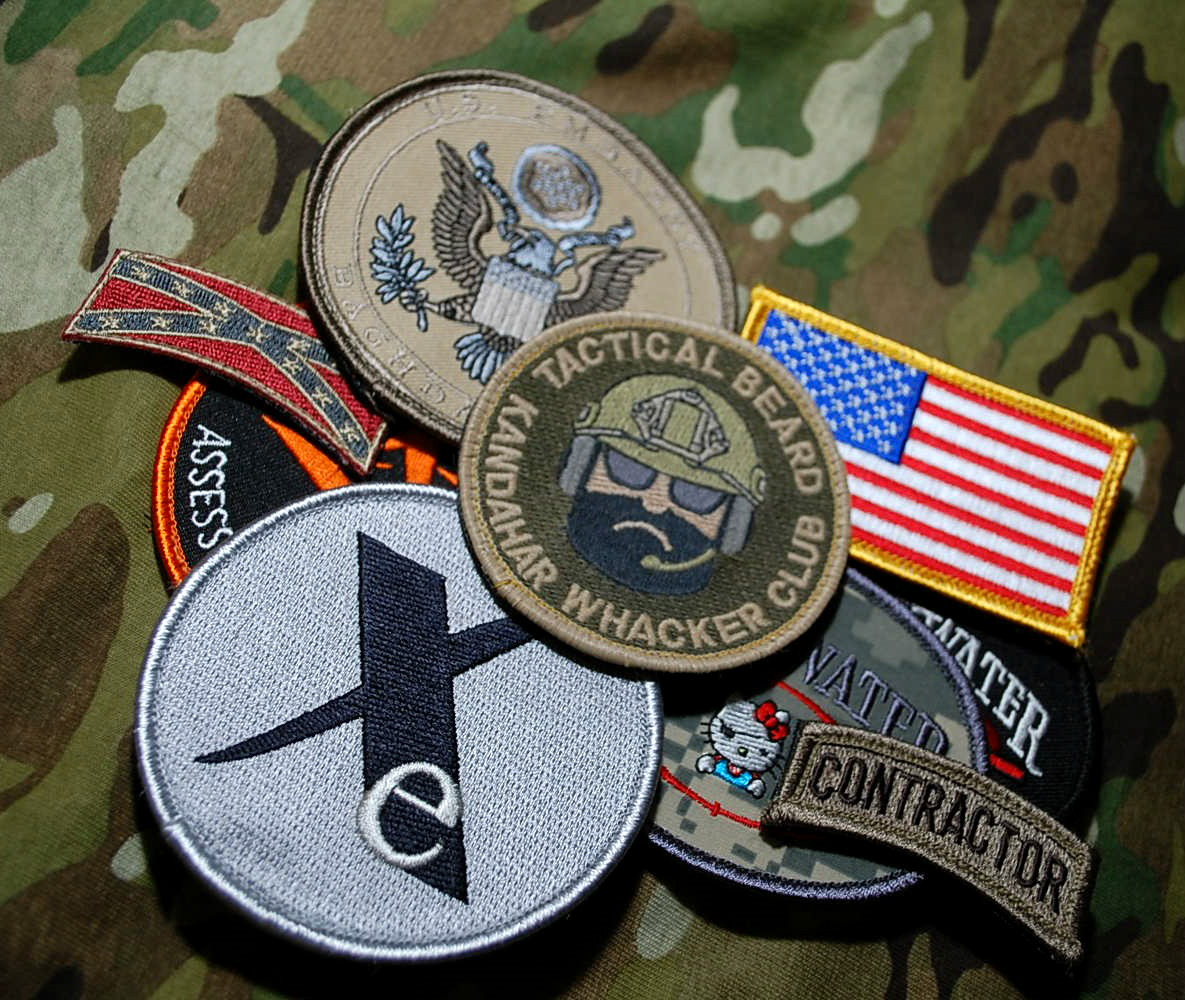 US EMBASSY BAGHDAD STATE DEPT WPS PRIVATE CONTRACTOR KITTY TEAM 9-νeΙ©®⚙-SSI SET