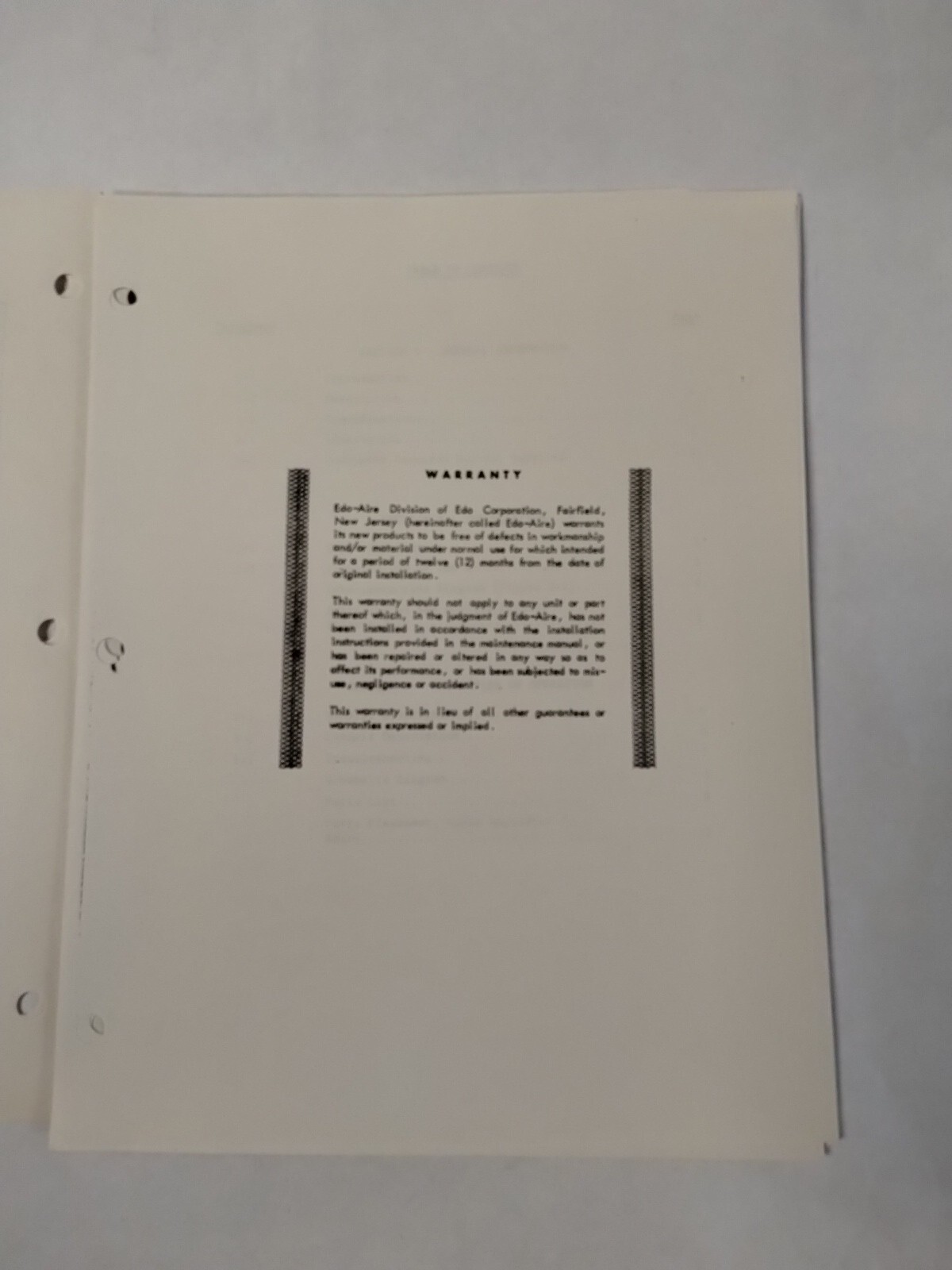 Edo-Aire A-770 Audio Amplifier Instruction Manual-Copy