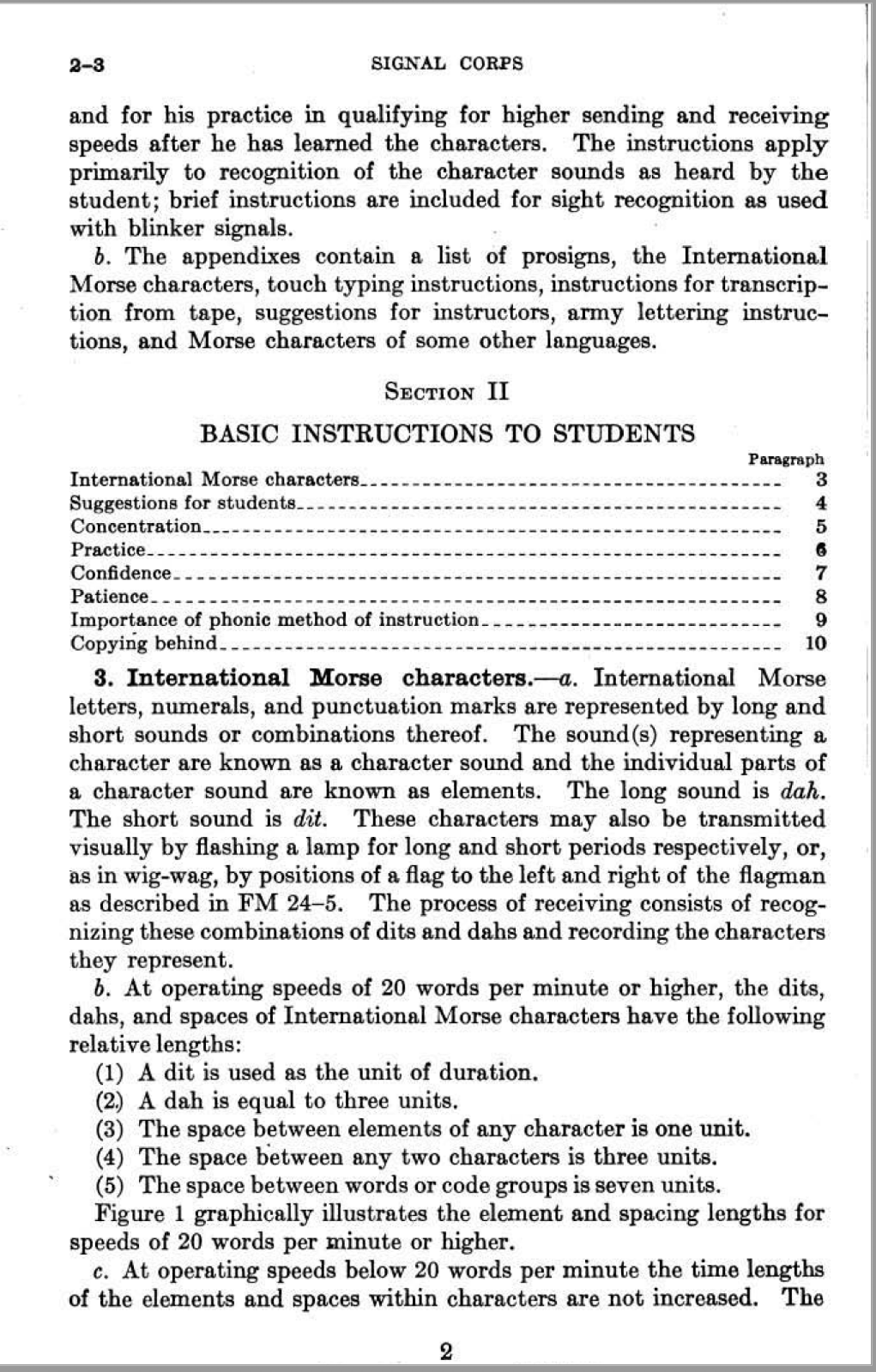 75 Page 1943 TM 11-459 Instruction Learning International Morse Code on CD