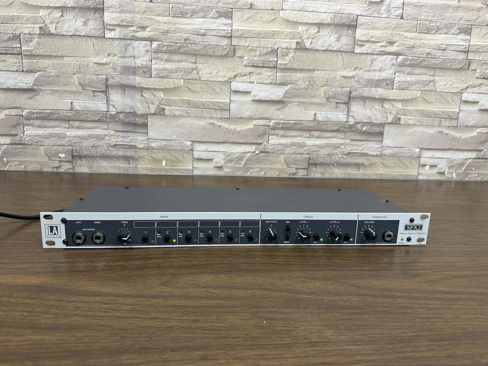 LA Audio SPX2 Stereo Source Selector