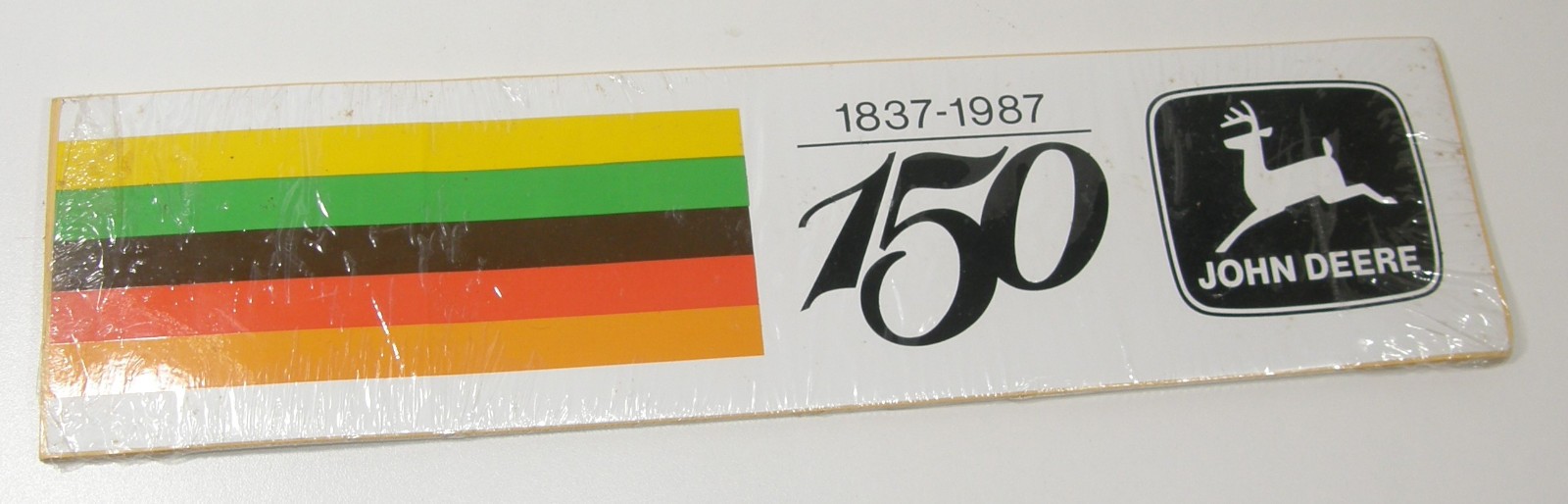 JOHN DEERE 150TH ANNIVERSARY DECAL STICKER X10