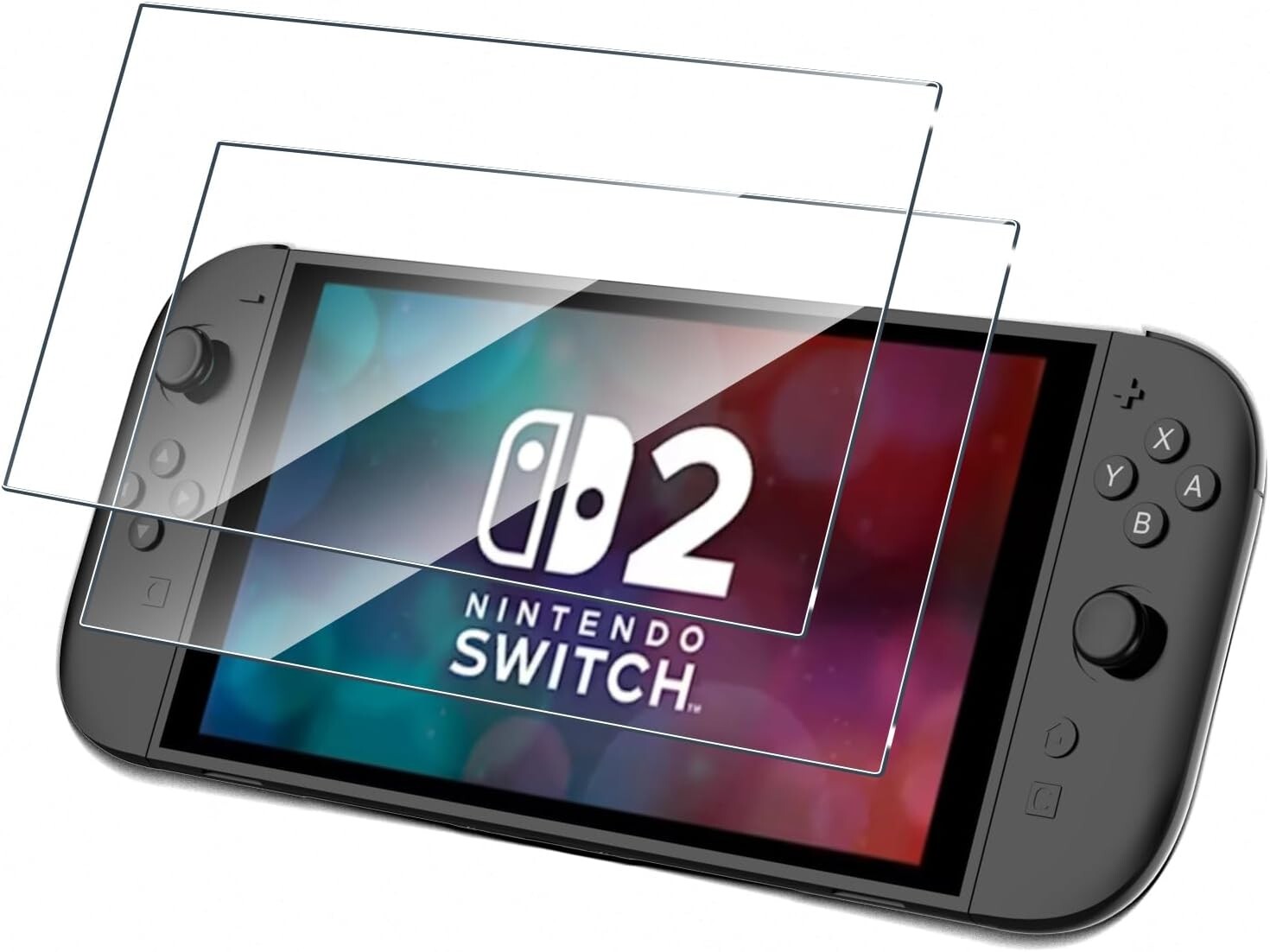 Screen Protector for Nintendo Switch 2 Tempered Glass Screen Saver Case Friendly
