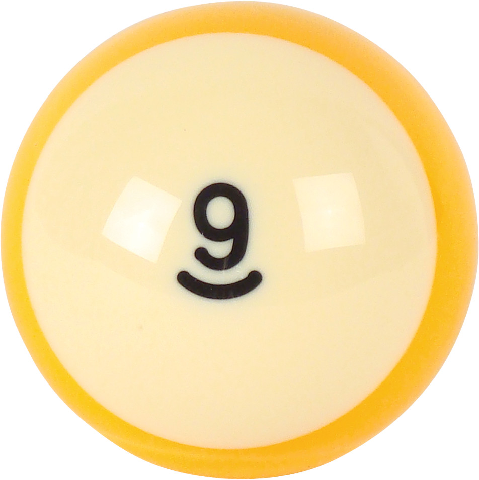 Individual Aramith #9 Crown Standard Replacement Pool Ball - RBCB