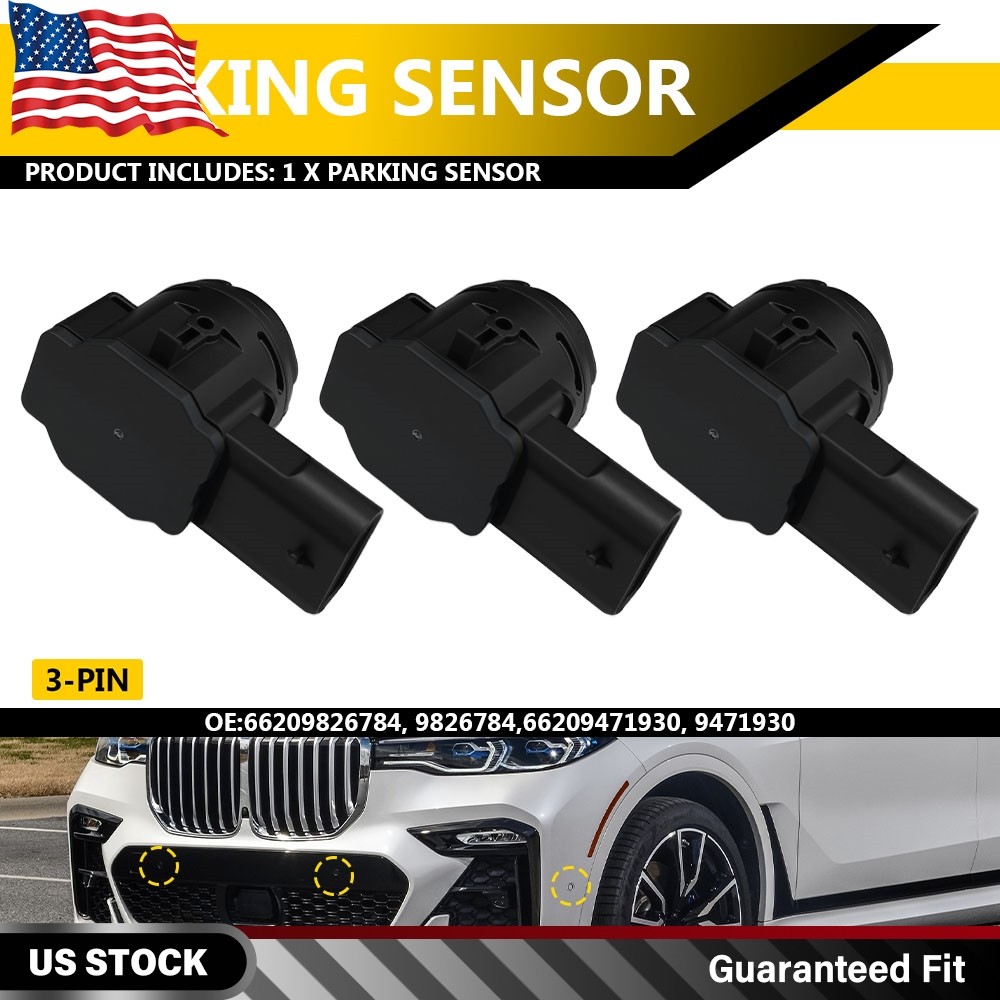 3X Reverse PDC Parking Aid Assist Sensor For F40 F44 G20 G30 G31 G11 66209826784