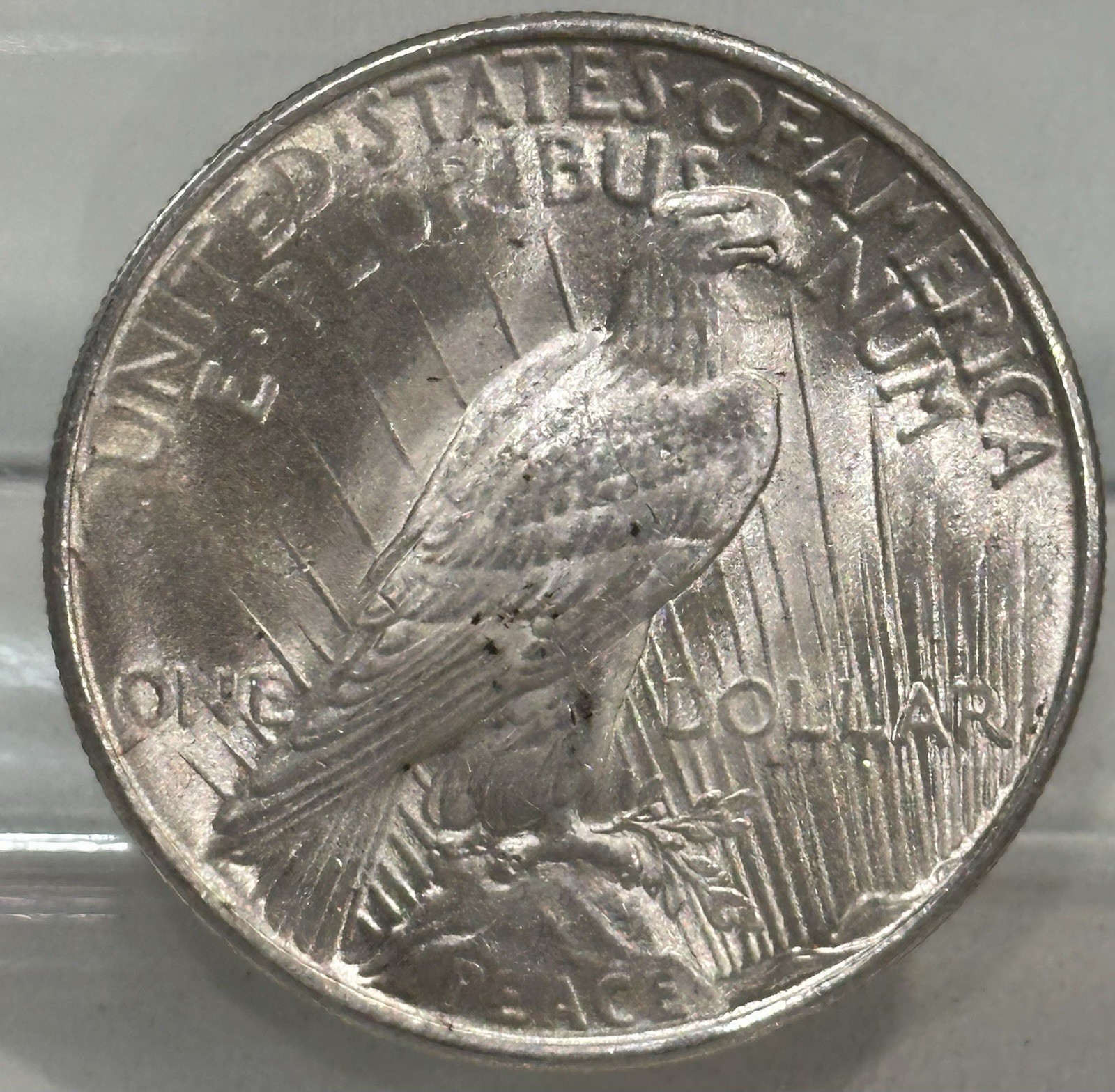 1924-P $1 Silver Peace Dollar AU