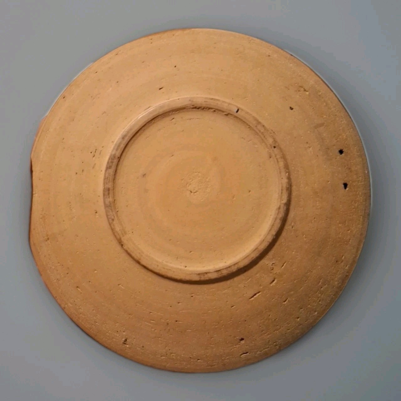 Hand Painted Peruvian Clay Plate