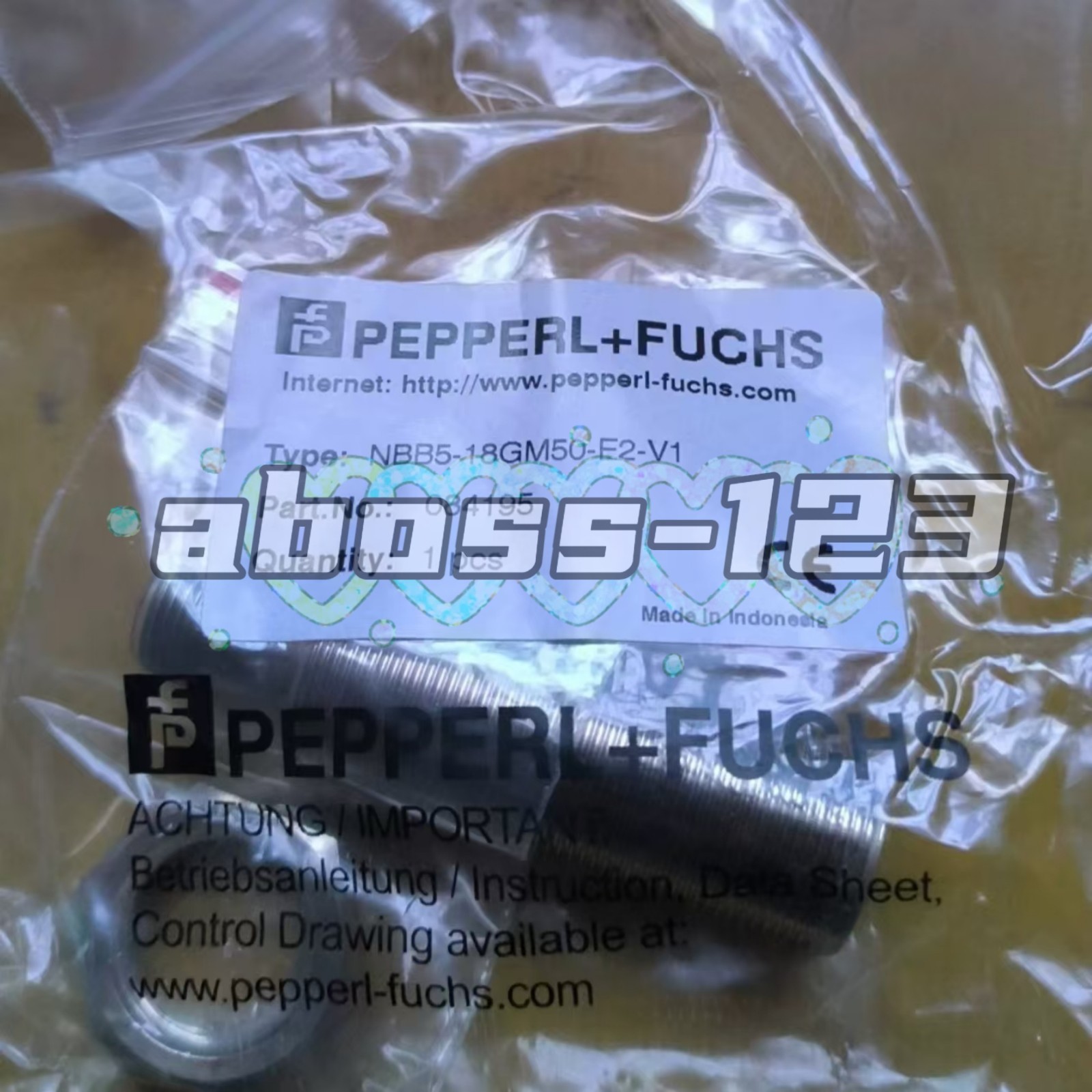 PEPPERL+FUCHS NBB5-18GM50-E2-V1 Proximity Sensor#1pcs New In Box