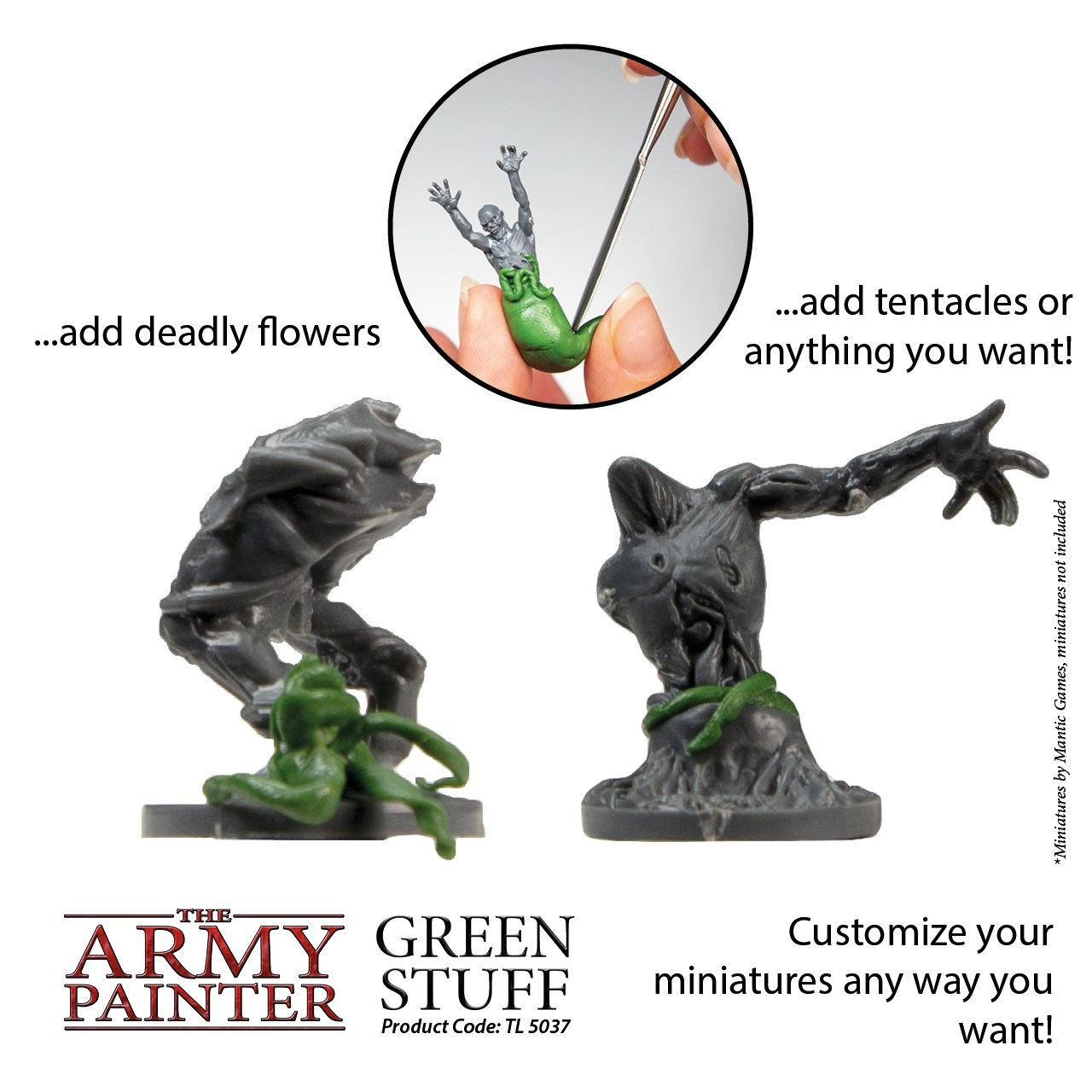 The Army Painter Miniature & Model Tools Green Stuff Kneadatite