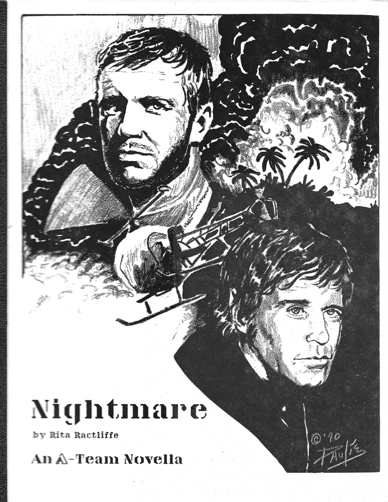 THE A-TEAM fanzine NIGHTMARE