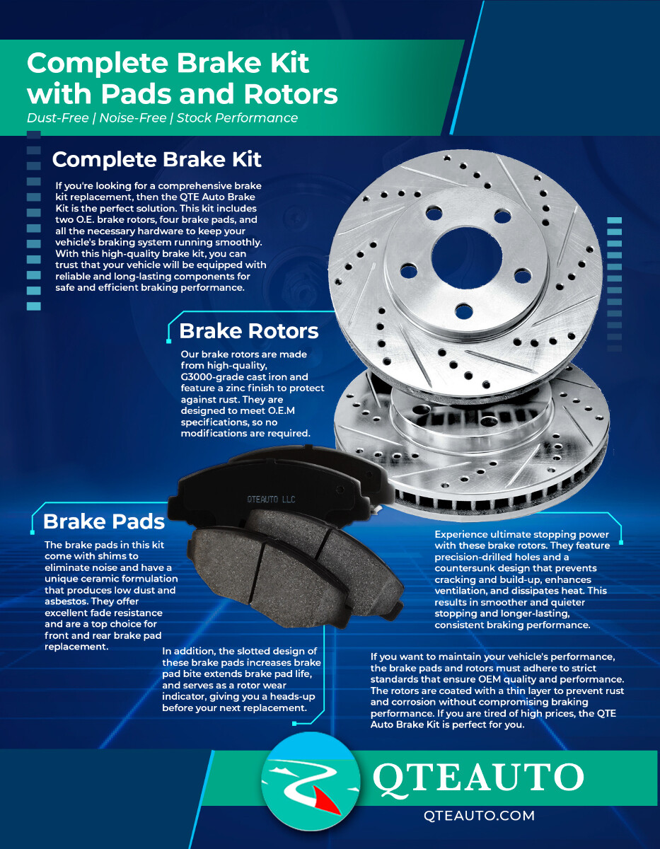 Rear Drum Brake Shoe Kit For 1992-2005 Honda Civic