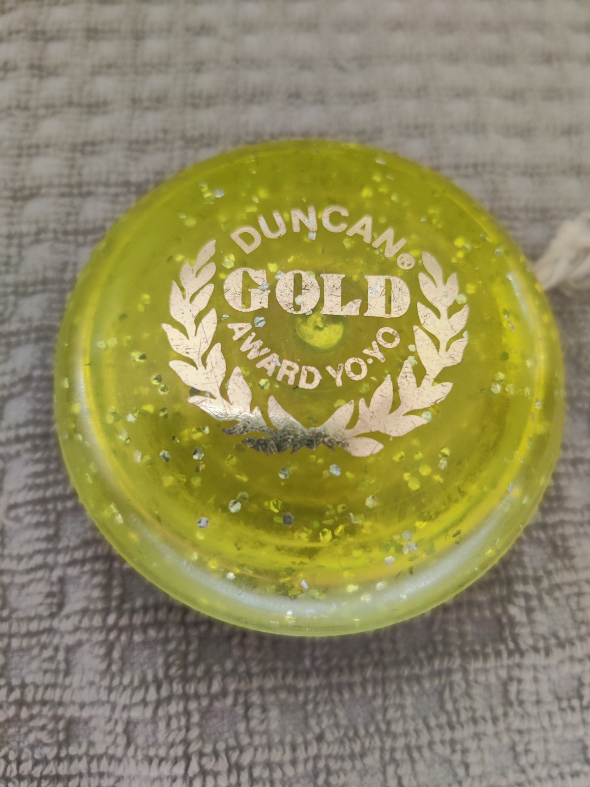 Vintage 1988 Official Disneyland Duncan Gold Award YoYo from "Blast To The Past"