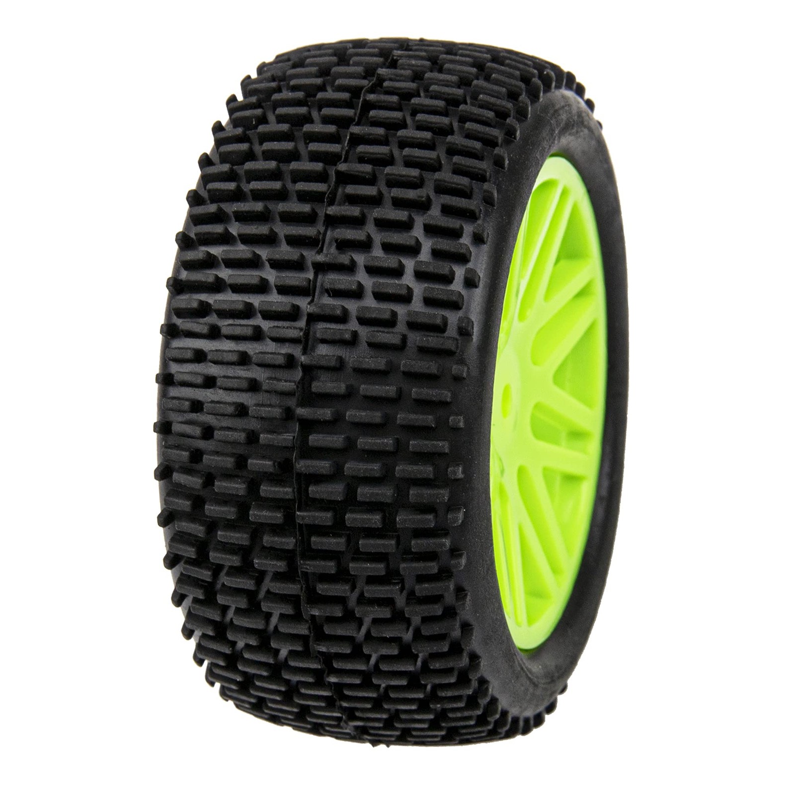 12mm Hex Wheel Rims & OD 88mm/3.46" Tires with Foam Front Rear Wheel with Red...