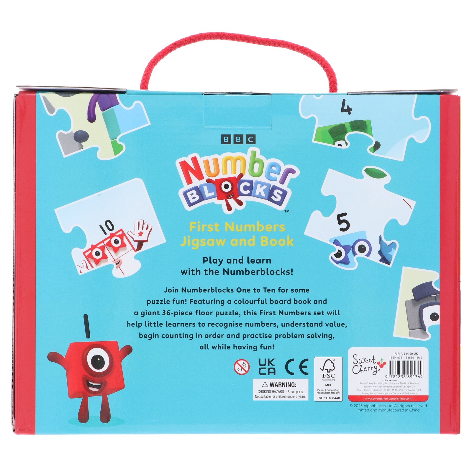 Numberblocks: First Numbers Jigsaw & Book - Ages 3+ - BB