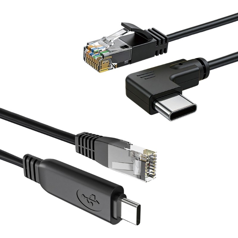 Type C To RJ45 Ethernet Cable Gigabit Speed For Laptop And Phone 150cm/300cm