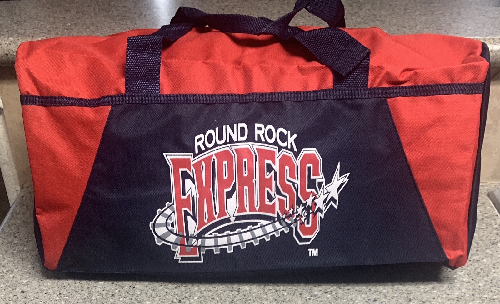 Round Rock Express Gym Travel Bag 10” x 10” x 20” Stadium Giveaway New in Bag
