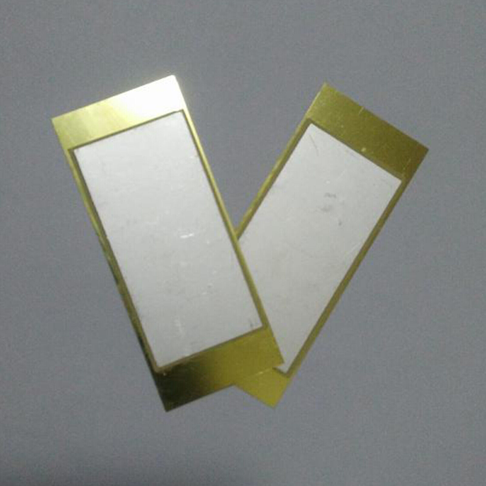 80mmx33mmx0.6mm Bimorph Piezoelectric Sheet Piezoelectric Ceramic Sheet Durable
