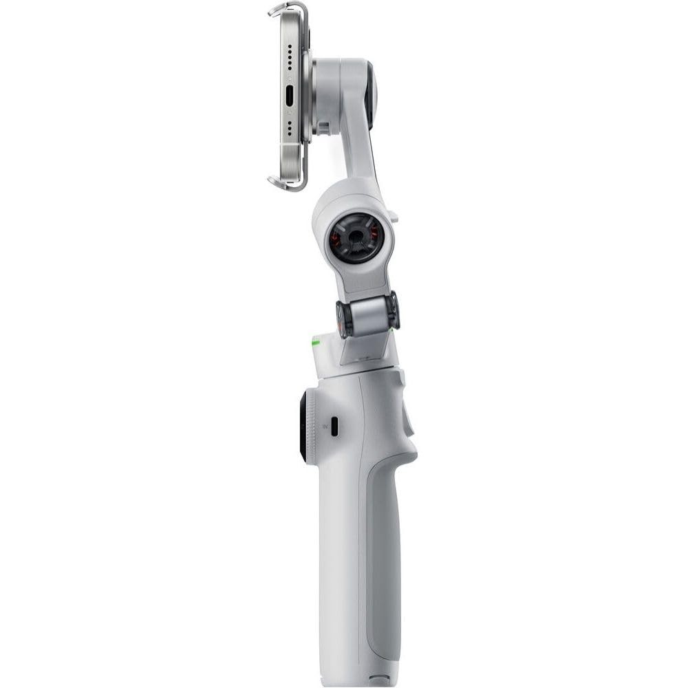 Insta360 Flow 2 Pro 3-Axis AI-Powered Gimbal Creator Bundle - Stone Gray, Base
