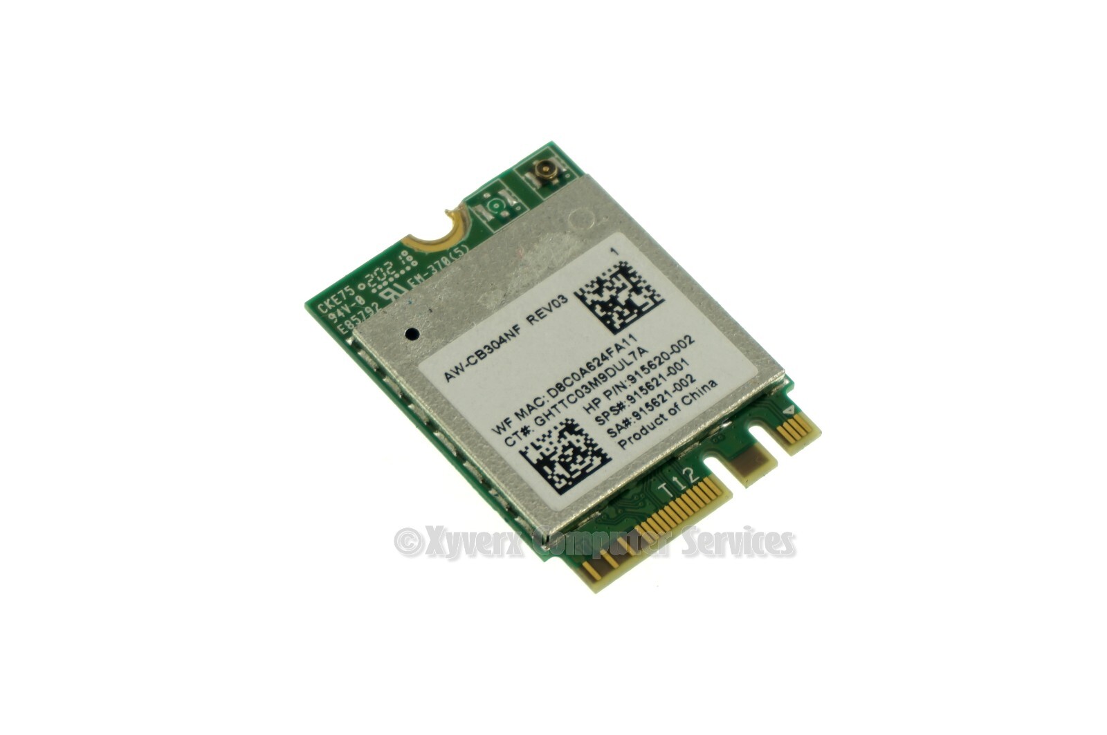 915620-002 RTL8821CE GENUINE HP WIRELESS BLUETOOTH CARD 15-DY1086NR (CB77)