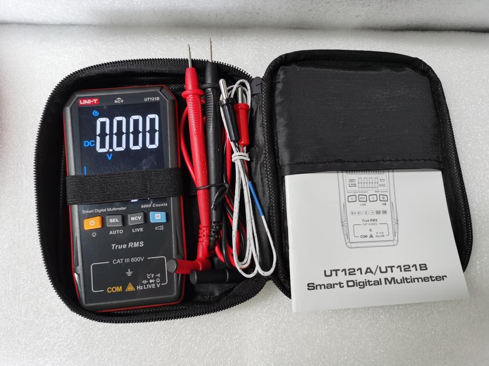 UNI-T Smart True RMS Multimeter Digital Volt meter Cap NCV Live Wire Temp Tester