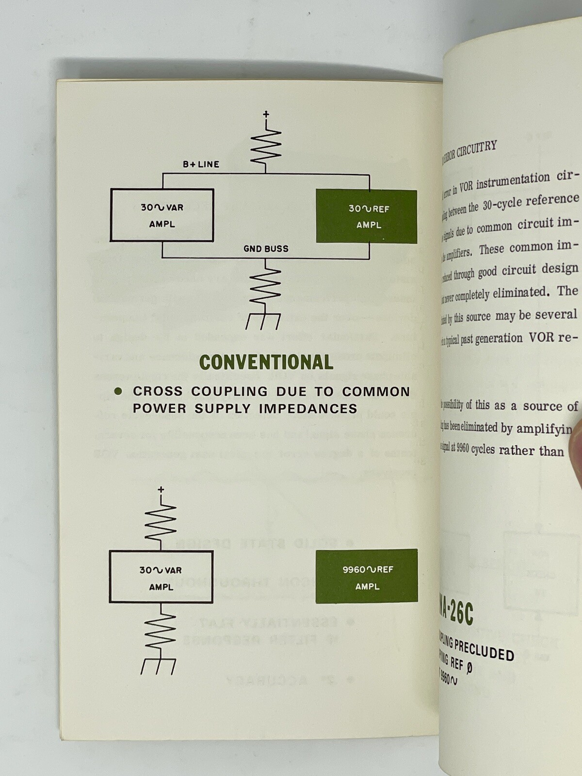 Vintage Bendix RNA-26C Navigation Receiver Promo Booklet
