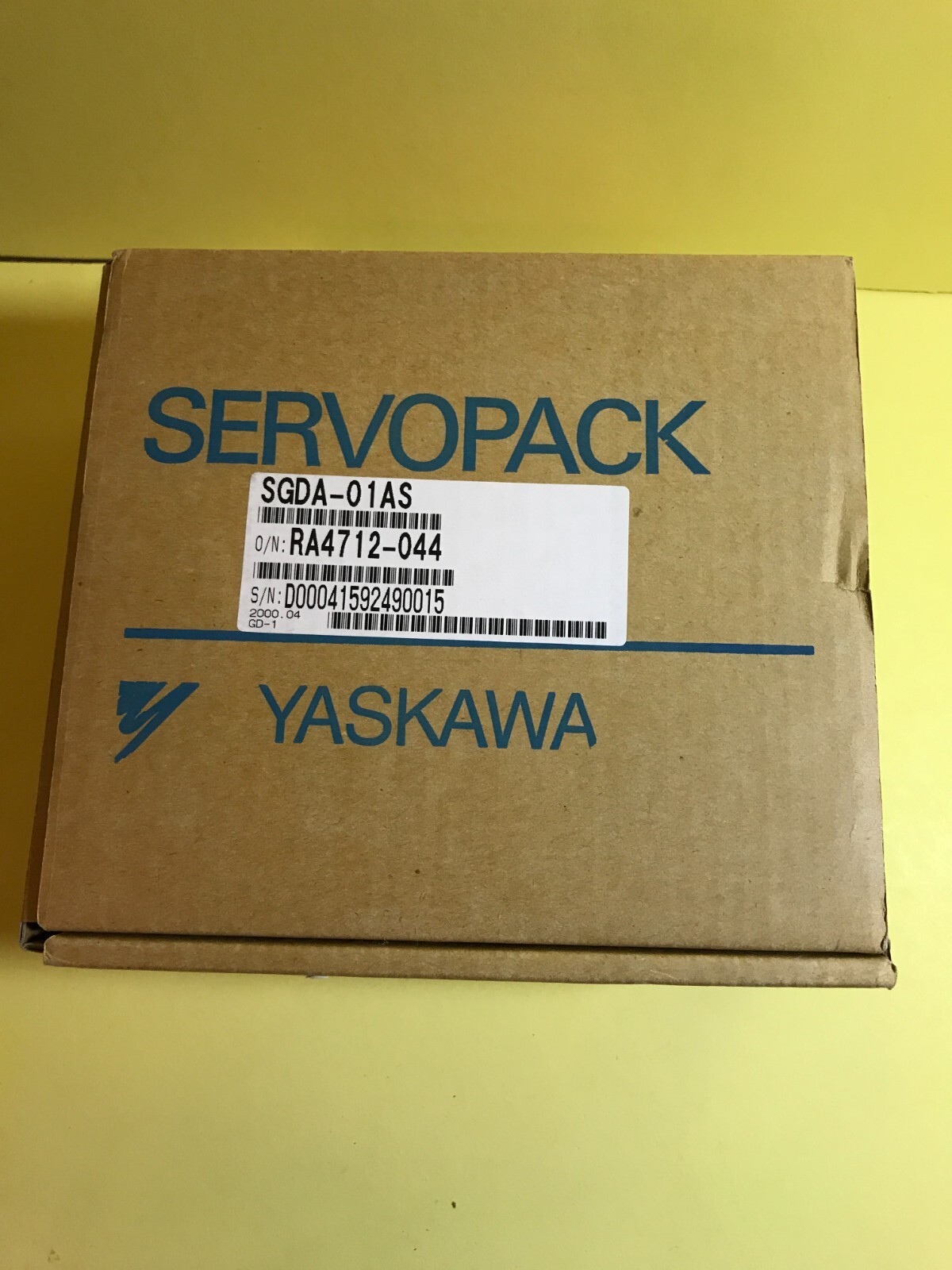 Yaskawa  SERVOPACK  SGDA-01AS   Amplifier Controller  NEW