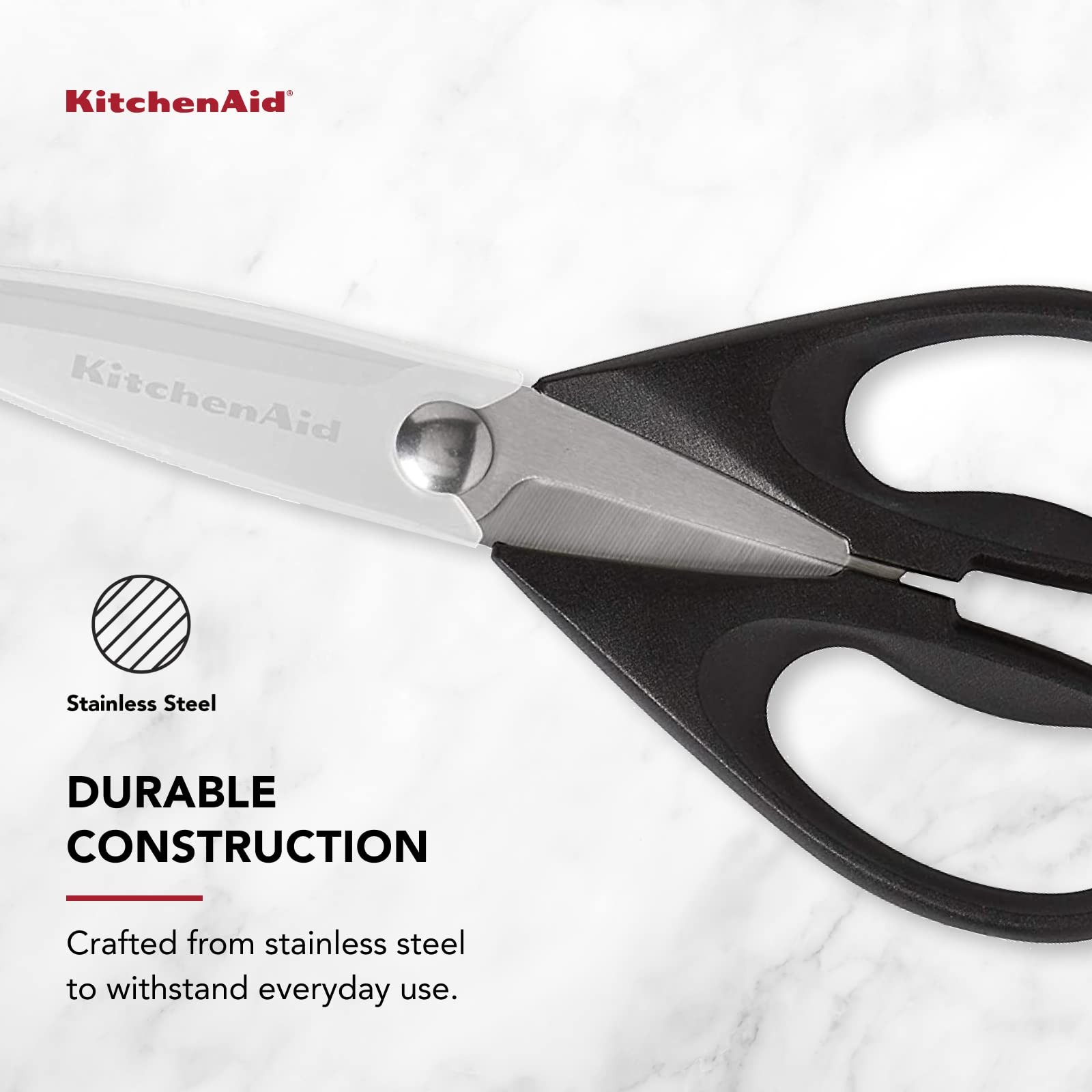 All Purpose Kitchen Shears with Protective Sheath Durable Stainless Steel Sci...