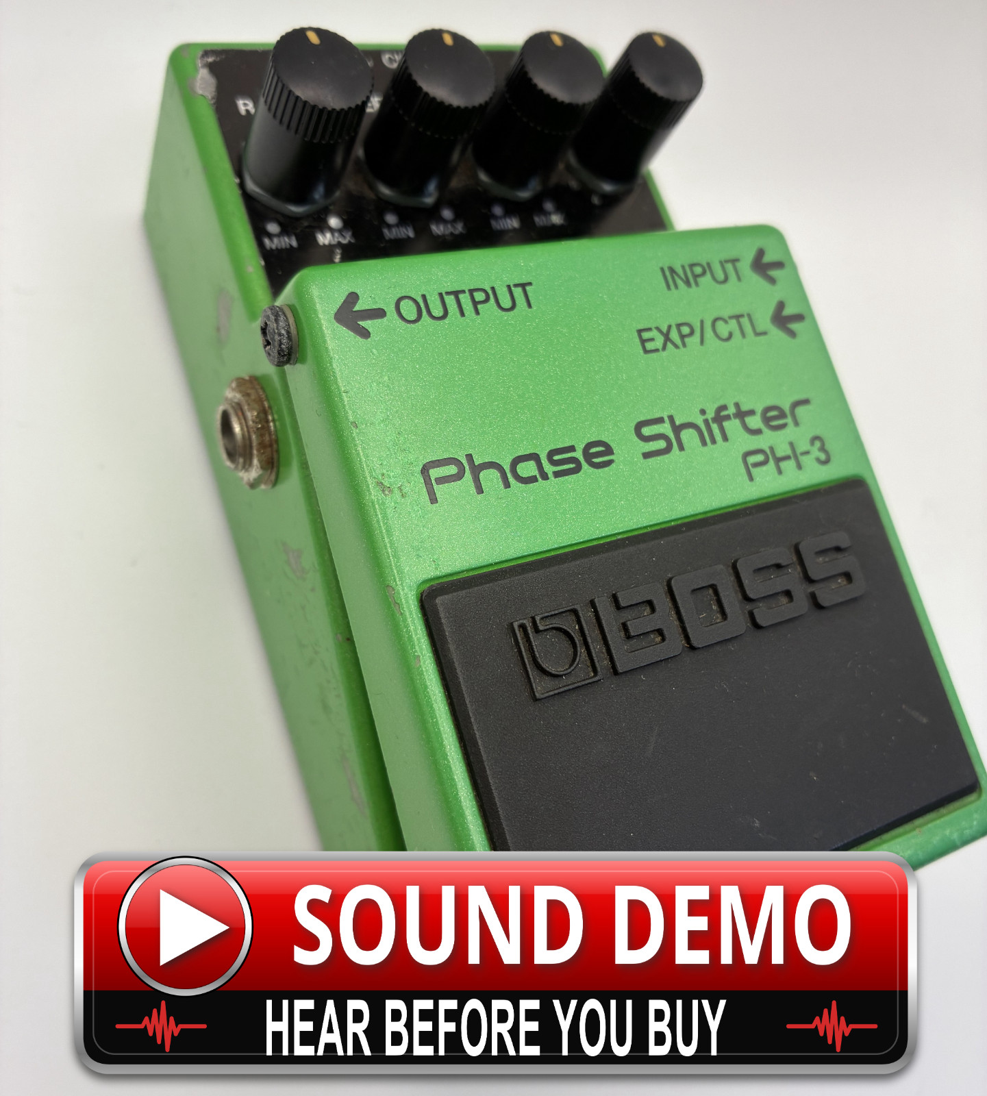 BOSS PH-3 Phase Shifter Guitar Pedal Tested Working MIT From Japan With Demo