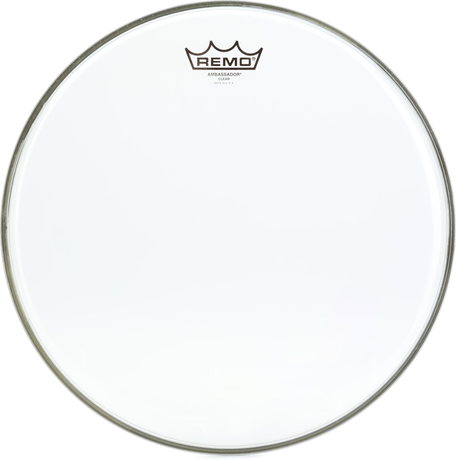 Remo Ambassador Clear Drumhead - 14 inch (2-pack) Bundle
