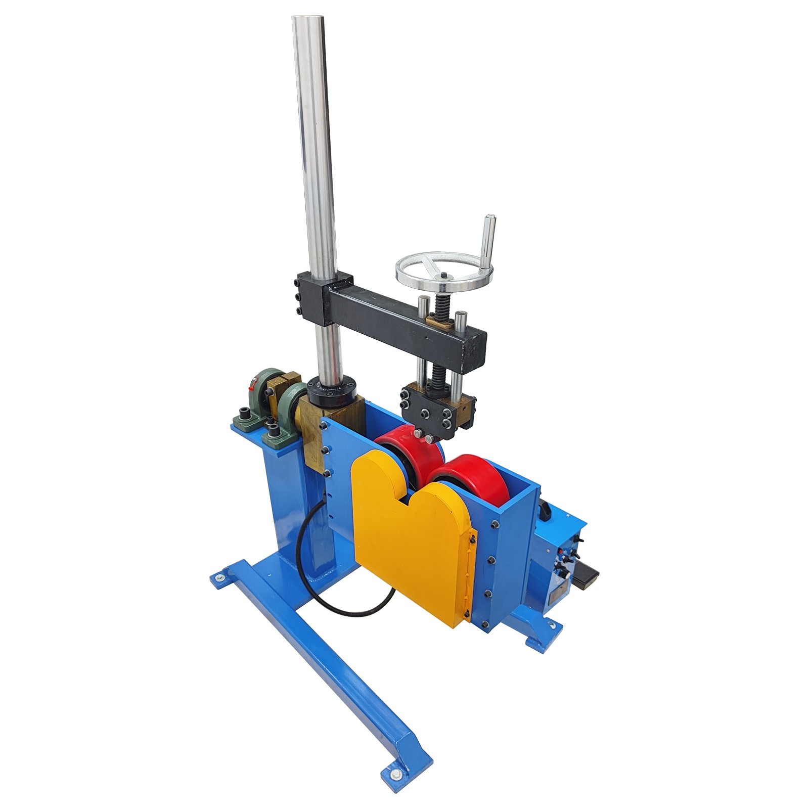 110V 660lb Welding Turning Roller Rack Press Wheel Type Welding Positioner