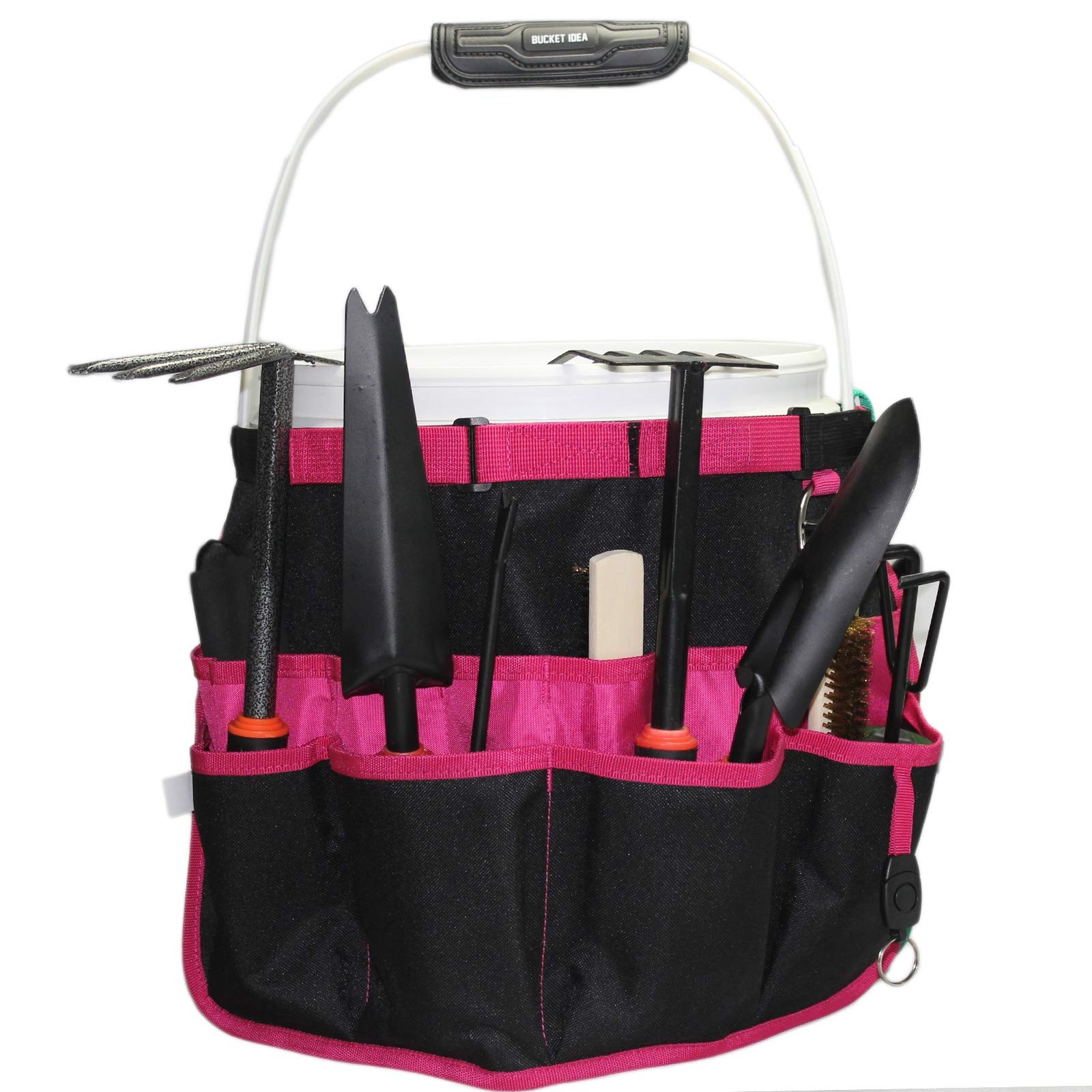 Bucket Caddy Organizer Bucket Tool Organizer for Garden Tools Fit 3.5 to 5 Ga...