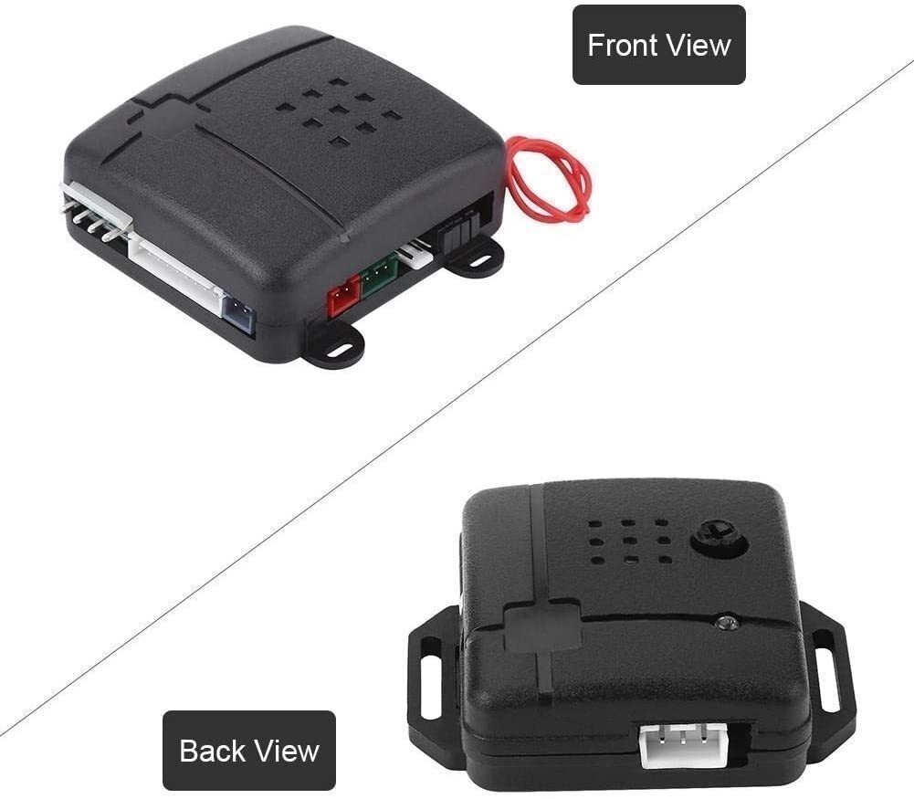 Universal Auto Car Alarm Security System 12V Keyless Entry Engine Start With Key
