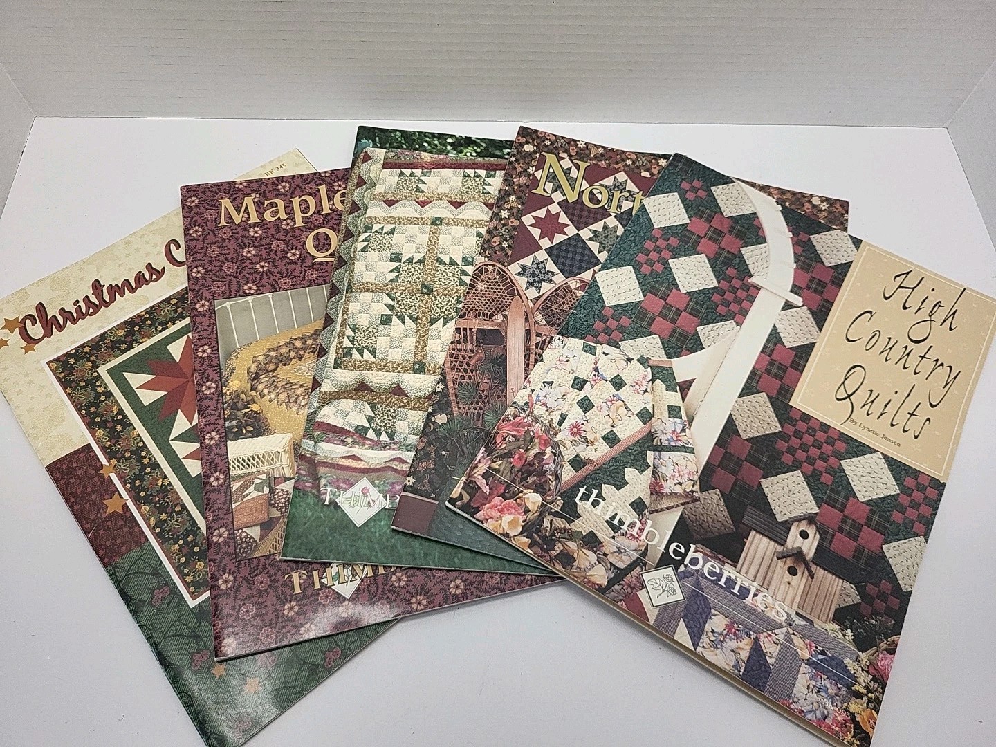 Lot of 5 Thimbleberries Quilting Quilt Making Books -  Magazines Lynette Jensen
