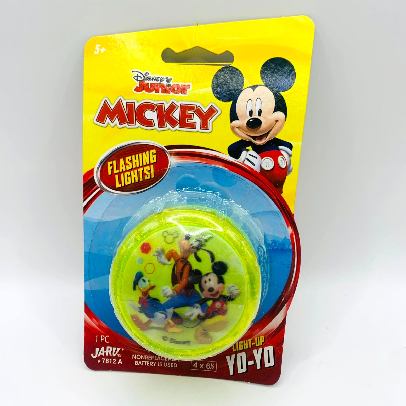 Mickey Mouse Light-Up Yo-yo Clubhouse Goofy Donald Duck Disney Junior Kids Ja-Ru