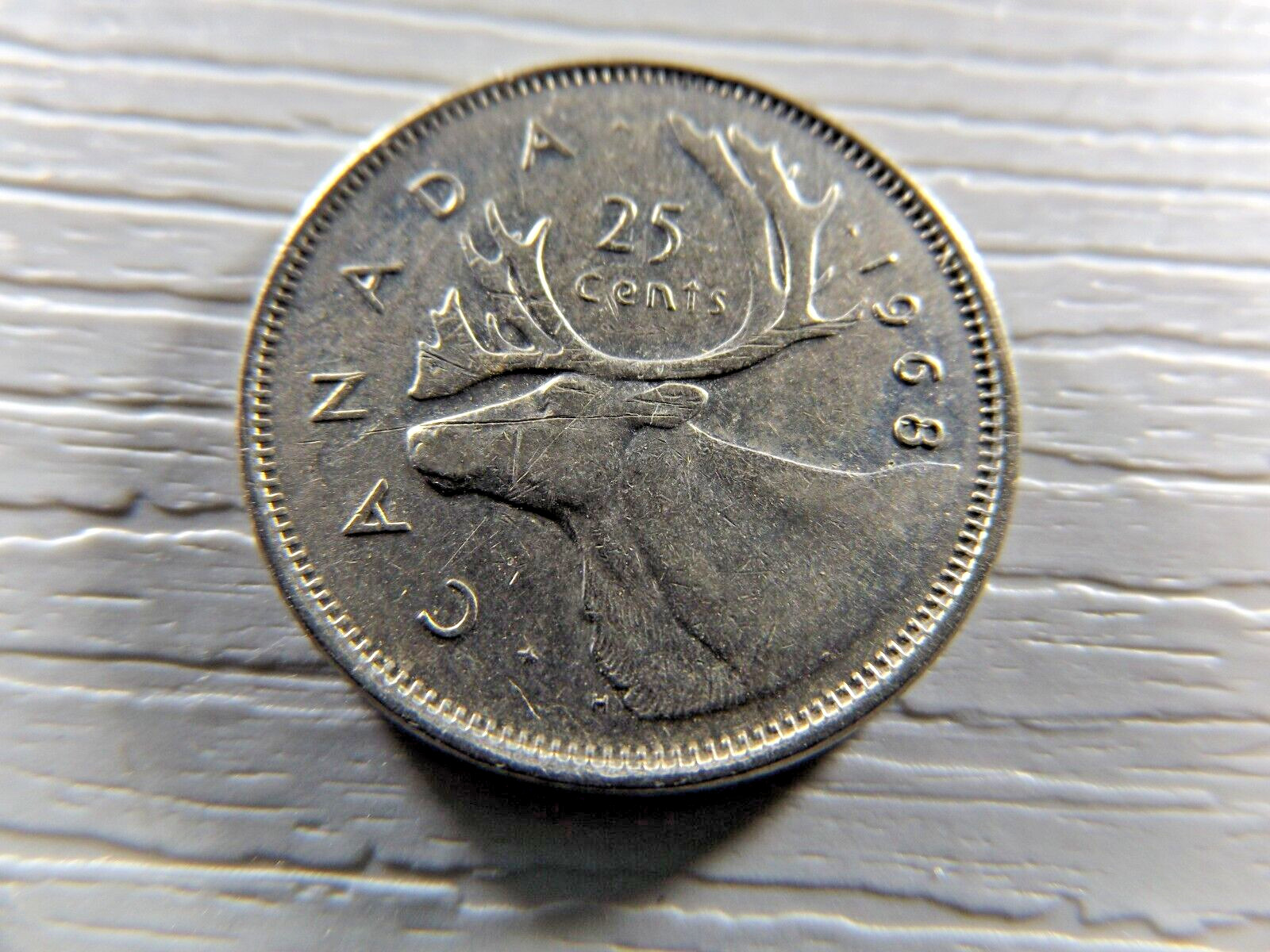 CANADA 1968 25 Cents