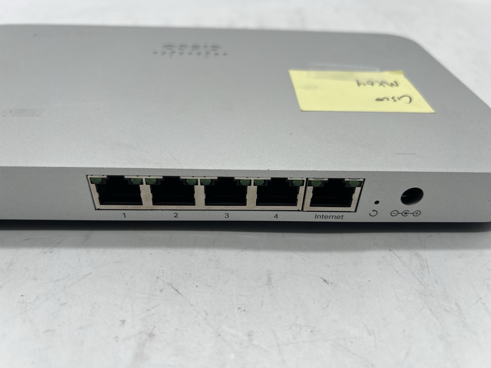 Cisco Meraki MX64-HW Cloud Managed Firewall-No Power Supply