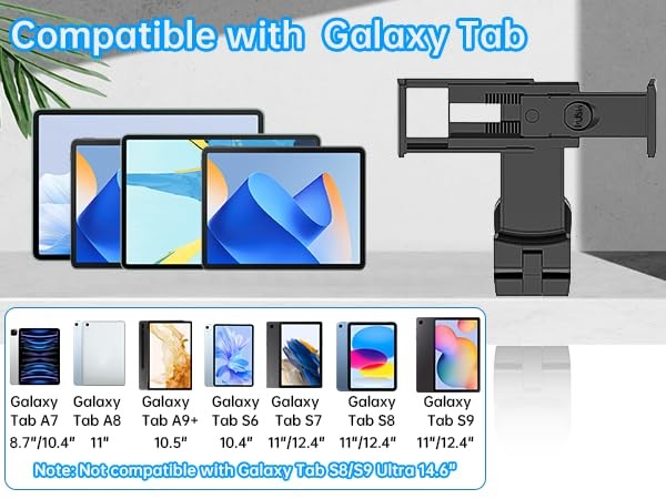 Universal Airplane Holder Mount, Travel Stand, Handsfree Travel with Multi-Di...
