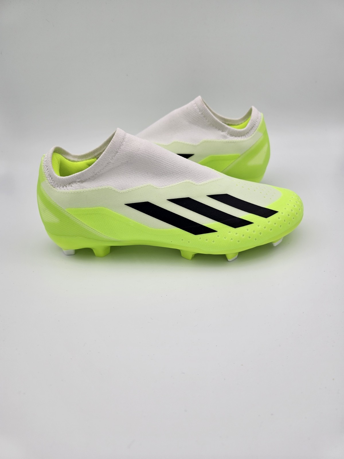 Adidas X Crazyfast.3 LL FG Firm Ground Cleats Men's 6.5 White Black HQ4515 NEW