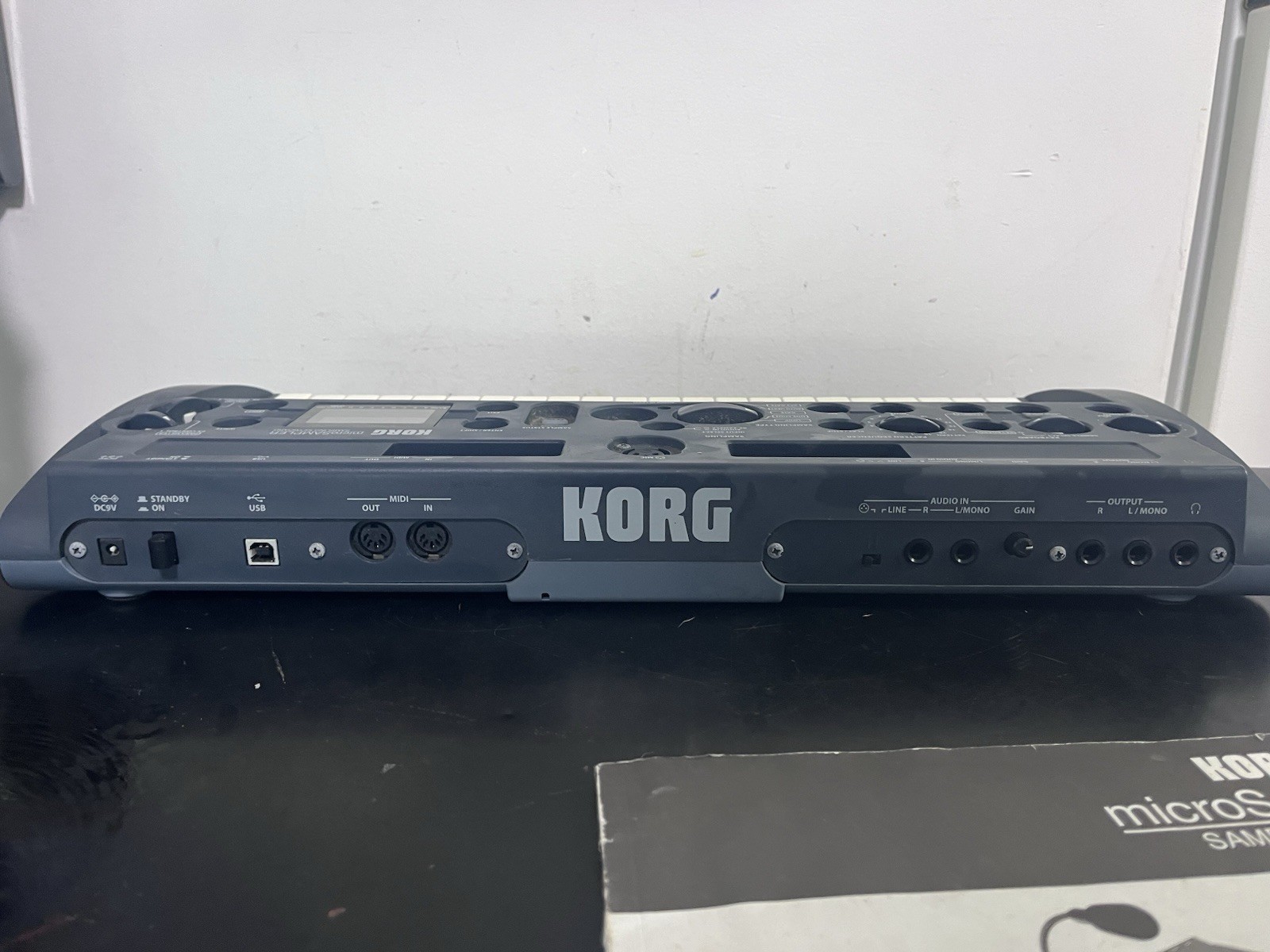 KORG MS1 microSAMPLER SAMPLING KEYBOARD WITH MANUAL Free Shipping